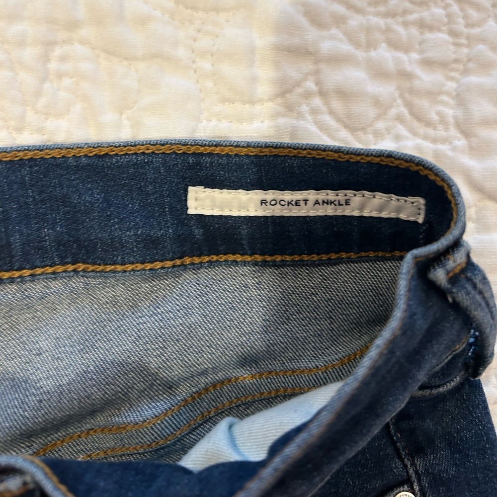 Citizens of Humanity Rocket Ankle Skinny Jeans in Blue - Picture 5 of 10